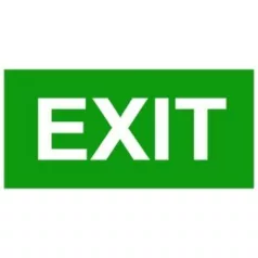 Exit - öntapadó, 300*150 mm