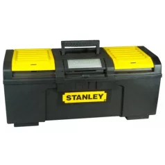   Szerszámosláda Stanley 179217 19˝ Fémcsat Fedélben Csavartartó Automata Záró