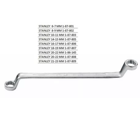 Csillagkulcs Stanley 14-15 mm 187805