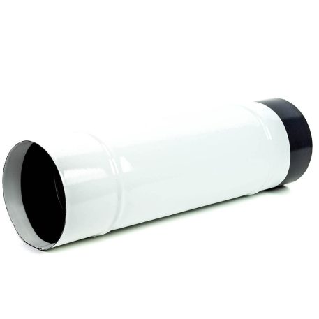 Füstcső Hazai 118/40 cm Fehér