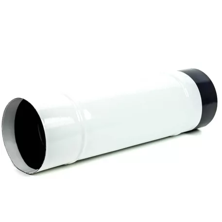 Füstcső Hazai 118/80 cm Fehér