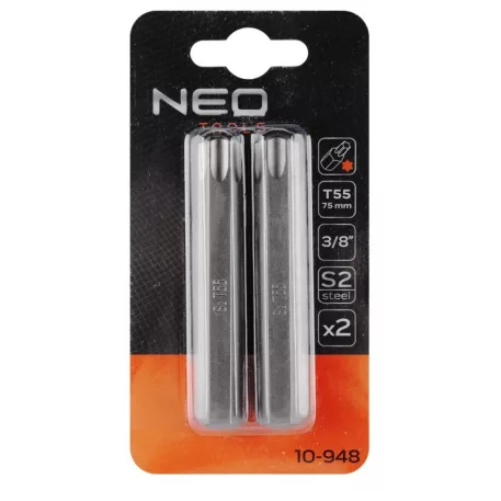 Torx Bit Neo 10-948 T55X75 mm 3/8" S2 /2 db