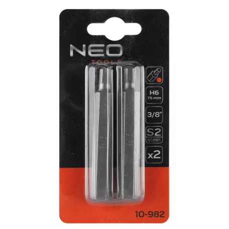 Imbusz Bit Neo 08-982 6X75mm S2 /2db.