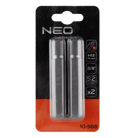 Imbusz Bit Neo 08-988 12X75mm S2 /2db
