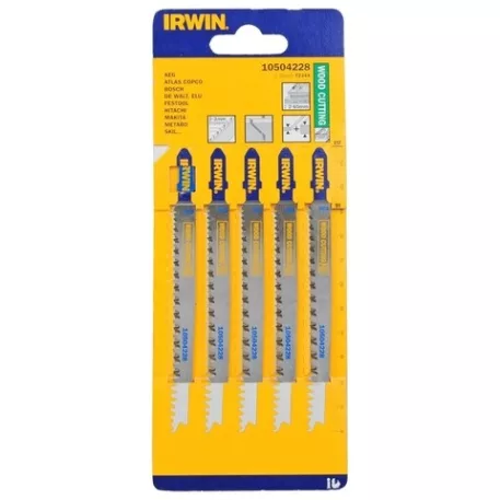 Dekopírfűrészlap Irwin T234X prog./5 db Fa