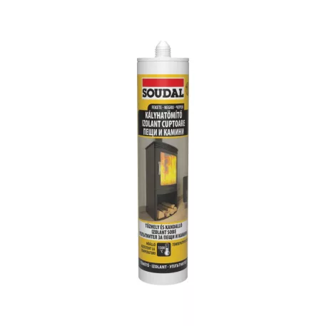 Kályhatömítő 280 ml 1500 °c soudal 