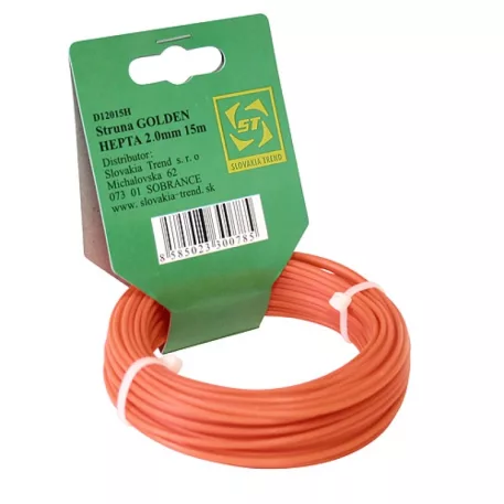 Damil Fűszegélynyíróhoz 2,0 mm x 15 m Piros