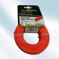 Damil Fűszegélynyíróhoz 3,0 mm x 15 m Piros