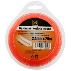   Damil Fűszegélynyíróhoz 2,4 mm x 20 m Dual Cut Szögletes
