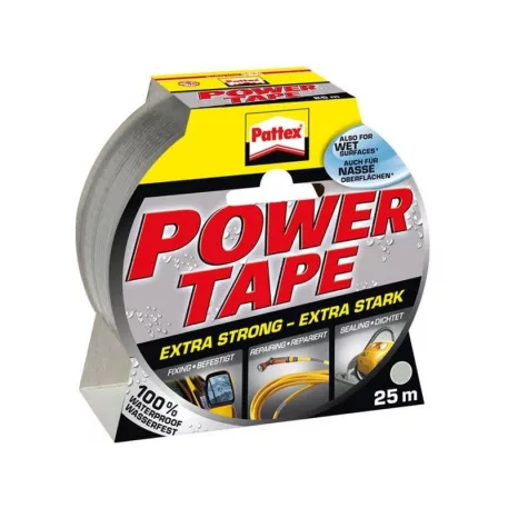 Ragasztószalag Power Tape Ezüst 25 m 1677377