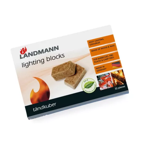 LANDMANN Grill És Kandalló Begyújtó Kocka 32 db