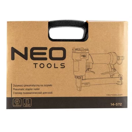 Pneumatikus Tűzőgép Neo 14-572 Type80, 6-16mm