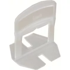 Ékes-Szintező Kapu 2 mm 0-12 mm Csempékhez 100 db/cs