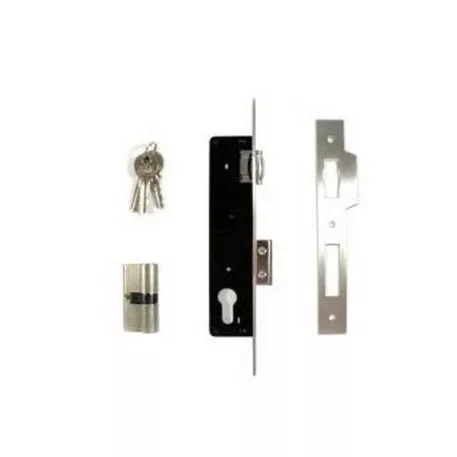 Zár Portálzár 4 cm+Cil.Betét Sr 500-25 Görgős