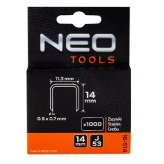 Tűzőkapocs Neo 16-514 14 mm 1000 db J Tip.