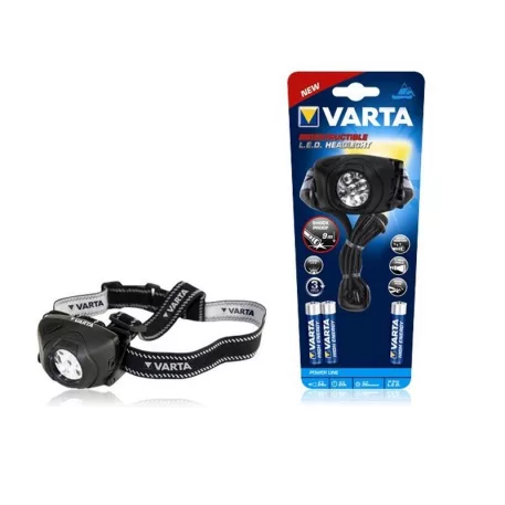 Fejlámpa Varta 5 LED-es Ele mmel 3AAA Indestructible Head