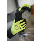 Eurocut strong l440 sárga/fekete tdm c latex kesztyű (8)