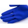 Eurogrip kesztyű duplarétegű latex csb tenyérrel (Kék 6)