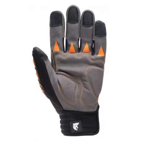 Eurostrong mx600 szürke/narancs kesztyű beütődés ellen (7)