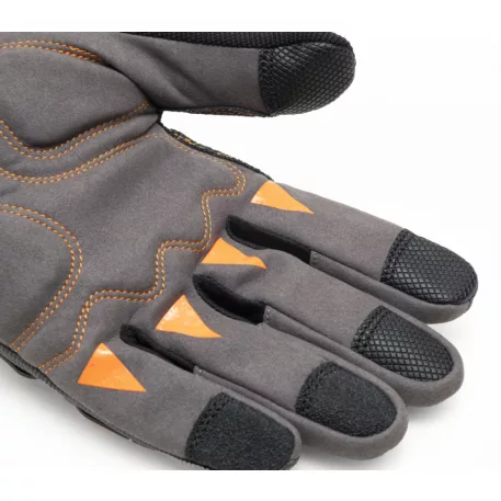 Eurostrong mx600 szürke/narancs kesztyű beütődés ellen (7)