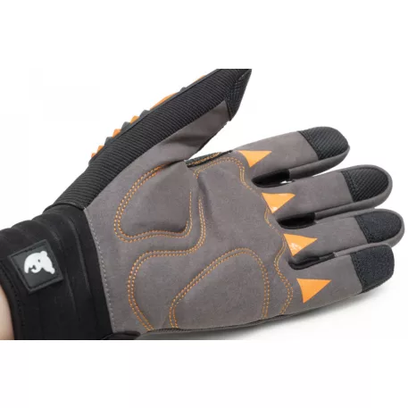 Eurostrong mx600 szürke/narancs kesztyű beütődés ellen (11)