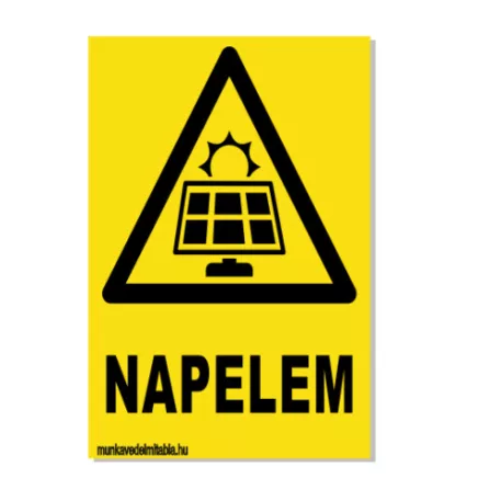 Napelem - műanyag, 160*240 mm