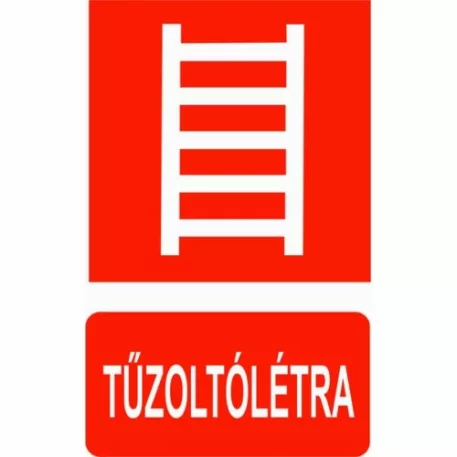 Tűzoltólétra - műanyag, 160*240 mm