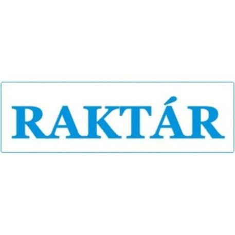 Raktár - műanyag, 250*80 mm