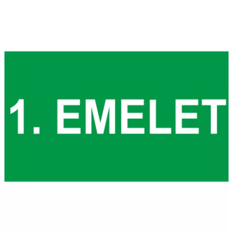 1. Emelet - műanyag, 300*150 mm