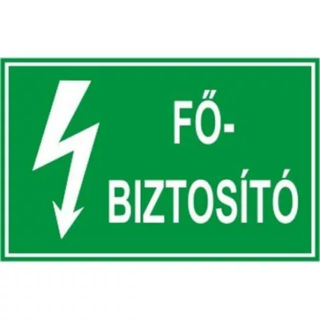 Főbiztosító - műanyag, 90*60 mm