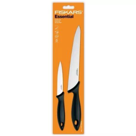 Fiskars Kés Klt Szakács /2 Késsel Essential