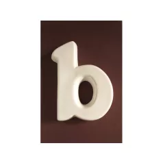 Kerámia Házszám ˝B˝ Fehér