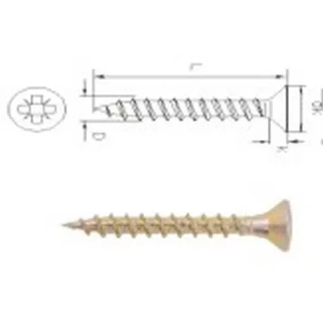 Forgácslapcsavar 2.5x 18 Tuf/500 db