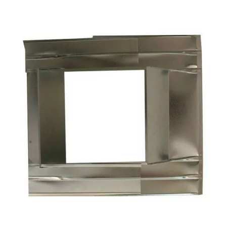 Kéményszegély Állítható Alu. 38x38
