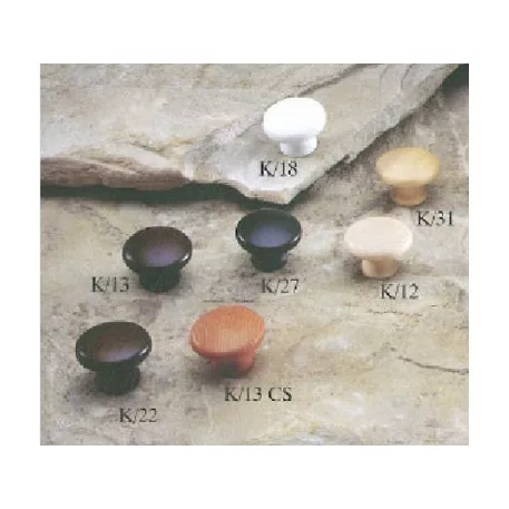 Bútorgomb Fa K/18 Fehér Lapos/20 db