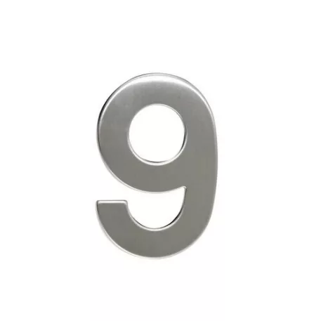 Házszám Fém 9-es Normál Fehér