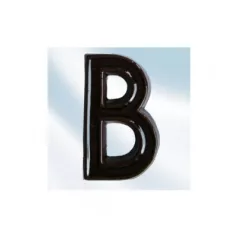 Házszám Fém B Nagy Barna