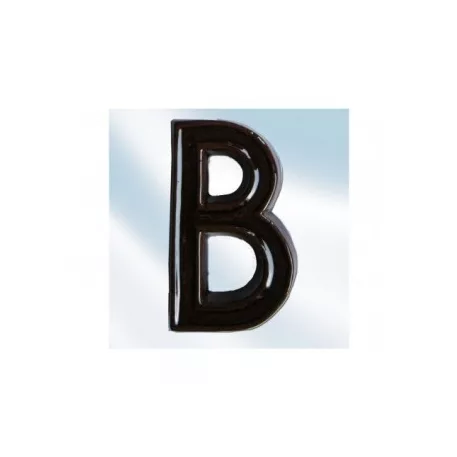 Házszám Fém B Nagy Barna