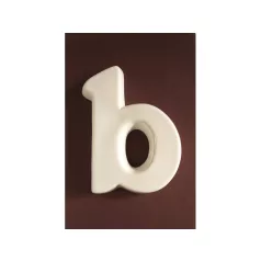 Házszám Fém B Normál Fehér