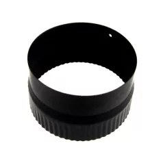 Kályhacső Fekete Szűkítő 120-105