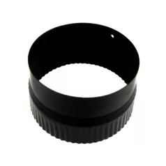 Kályhacső Fekete Szűkítő 130-120