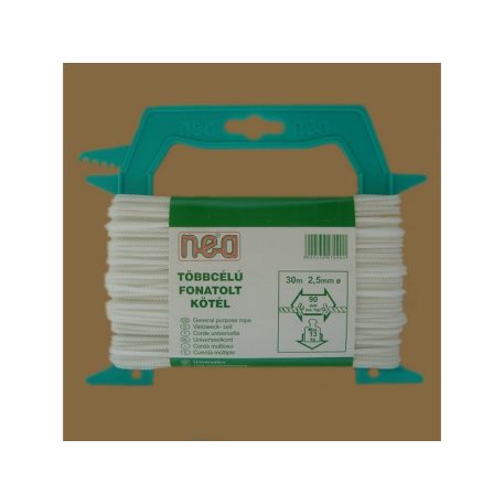 KÖTÉL FONATOLT _ 2,5 /30 M TÖBBCÉLÚ