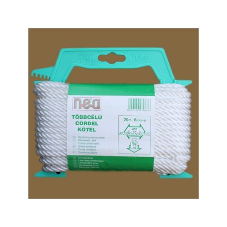 KÖTÉL SODROTT CORD. 6MM/20M