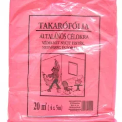 Takarófólia 20 m2 Vékony