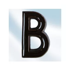 Kerámia Házszám ˝B˝ Barna