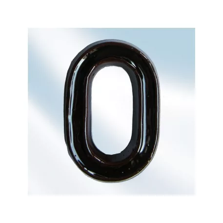 Kerámia Házszám 0 Barna