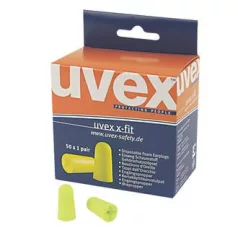 Uvex X-Fit Lime Füldugó Pu Snr 37dB, 200 db