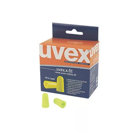 Uvex X-Fit Lime Füldugó Pu Snr 37dB, 200 db