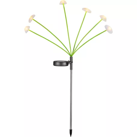 Kerti Lámpa Strend, 72 cm, Napelemes, 6X Led, AA