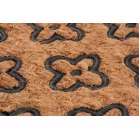 Lábtörlő Virágos 45X75 cm Gumi/Panama